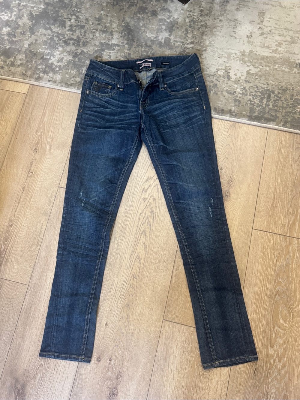 BF Rock La Jeans Dark Blue Skinny Women's Jeans